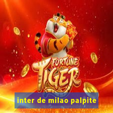 inter de milao palpite